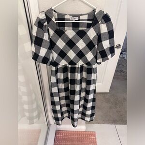 Checkered Dresss